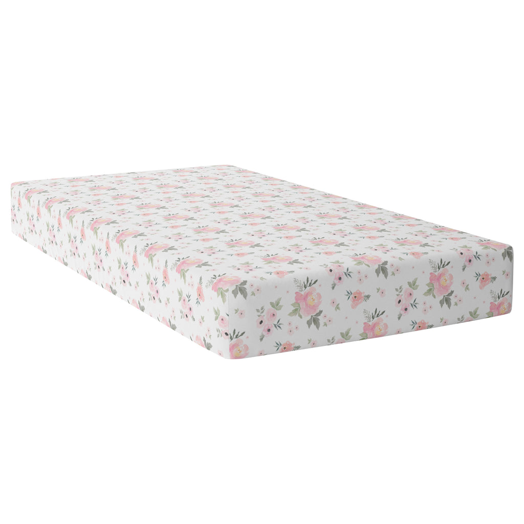 Floral Crib Sheet