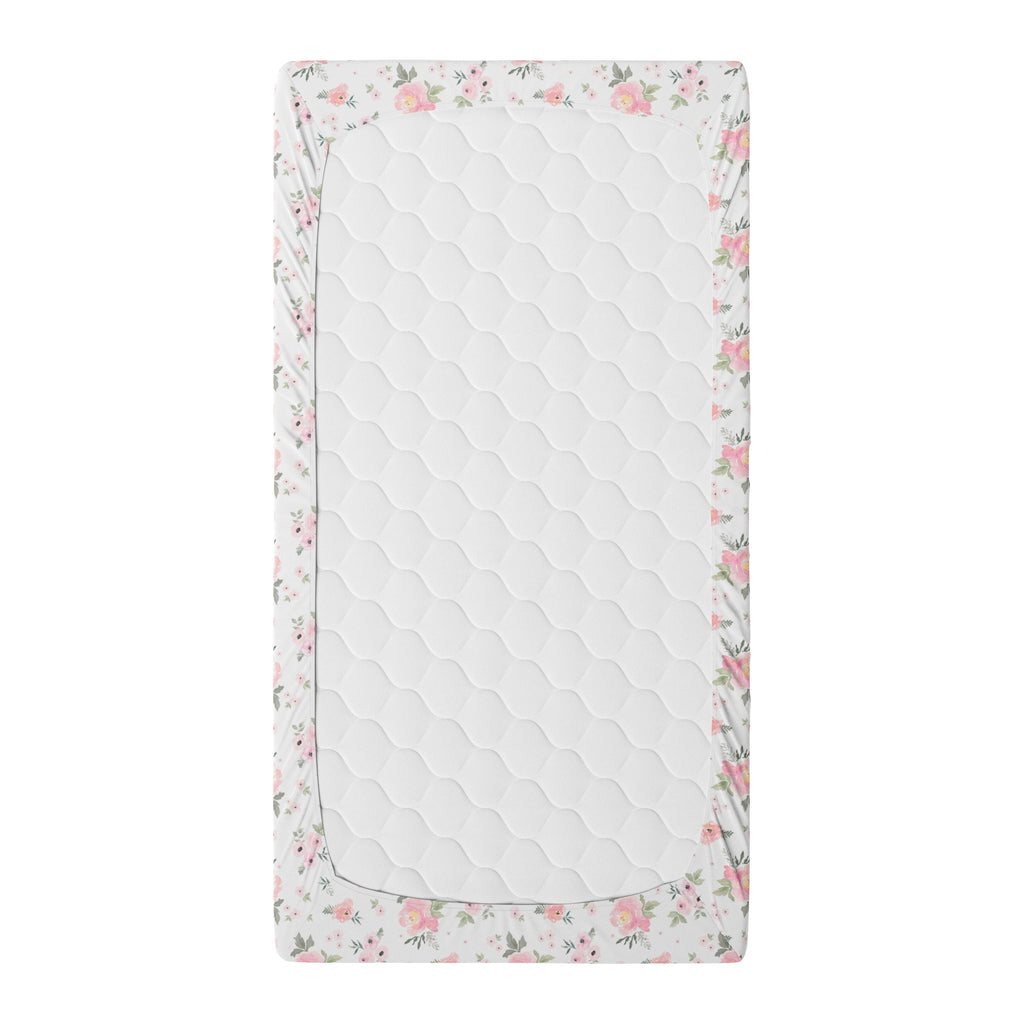 Floral Crib Sheet