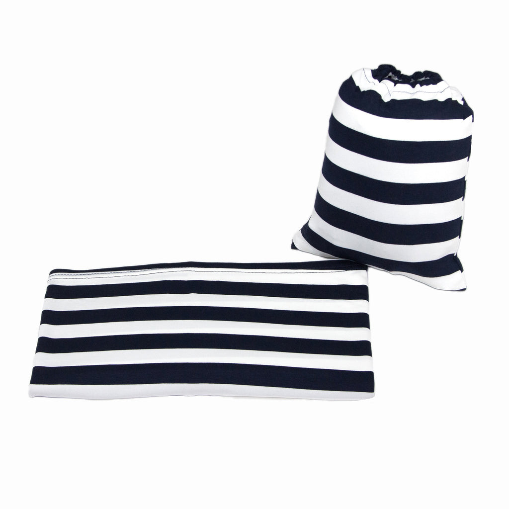 NAVY & WHITE STRIPE