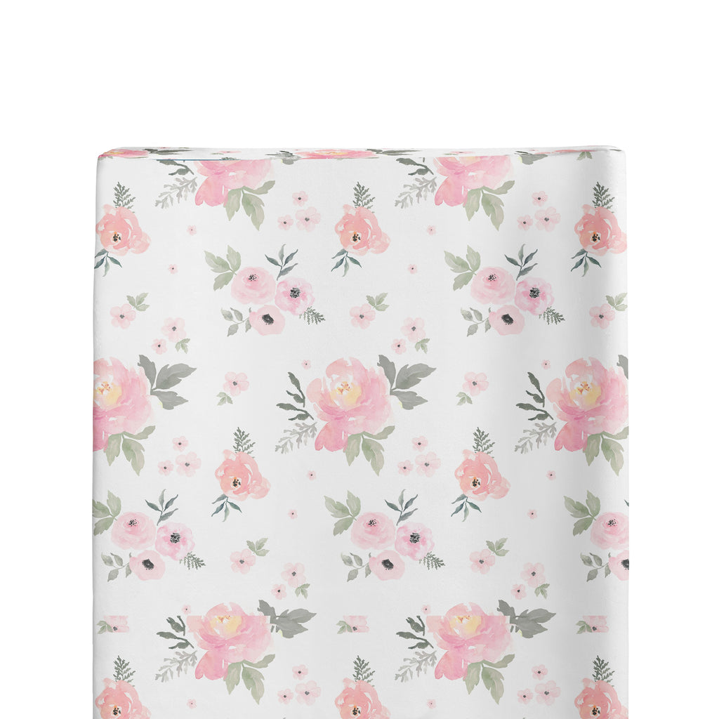 Changing Pad Cover - Floral