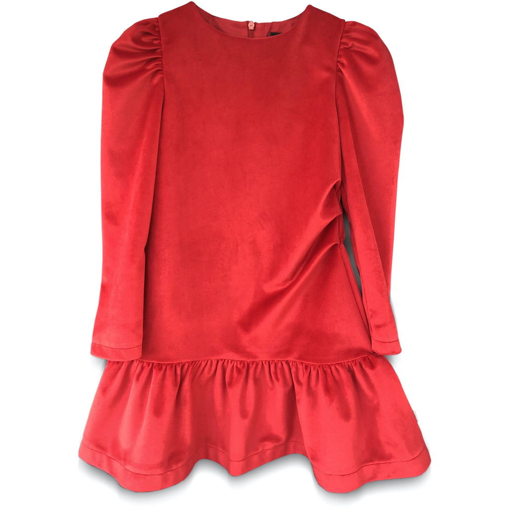 Ruby Red Velvet dress